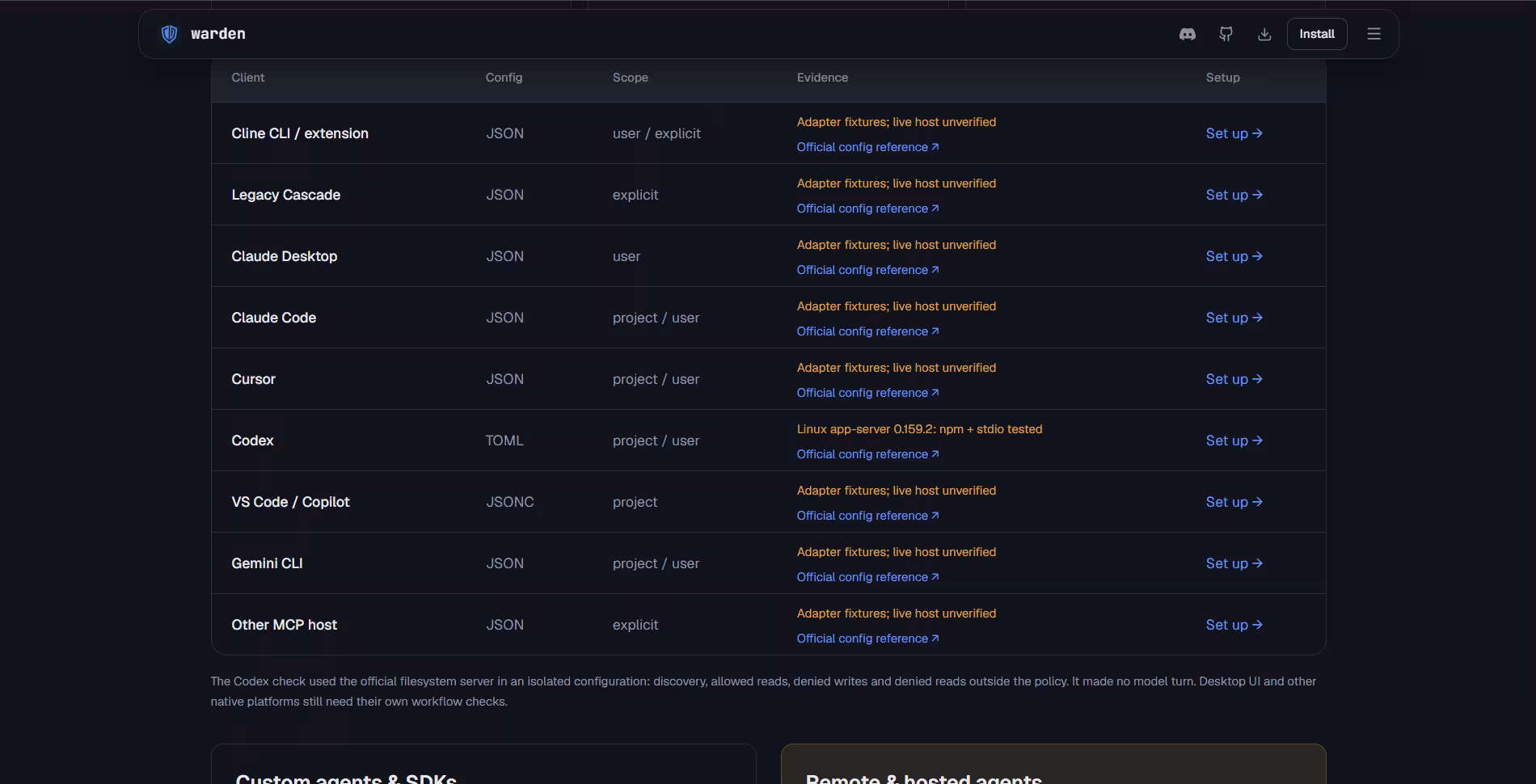 Warden screenshot 6
